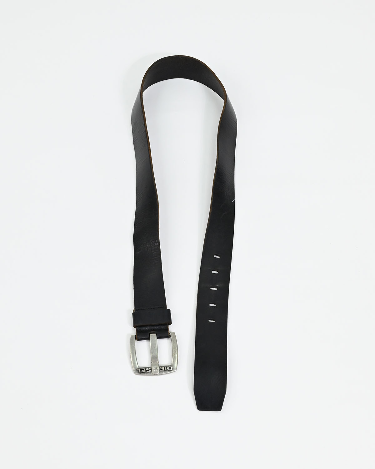 Мужской ремень Diesel из натуральной кожи 00-s Diesel — фото 4