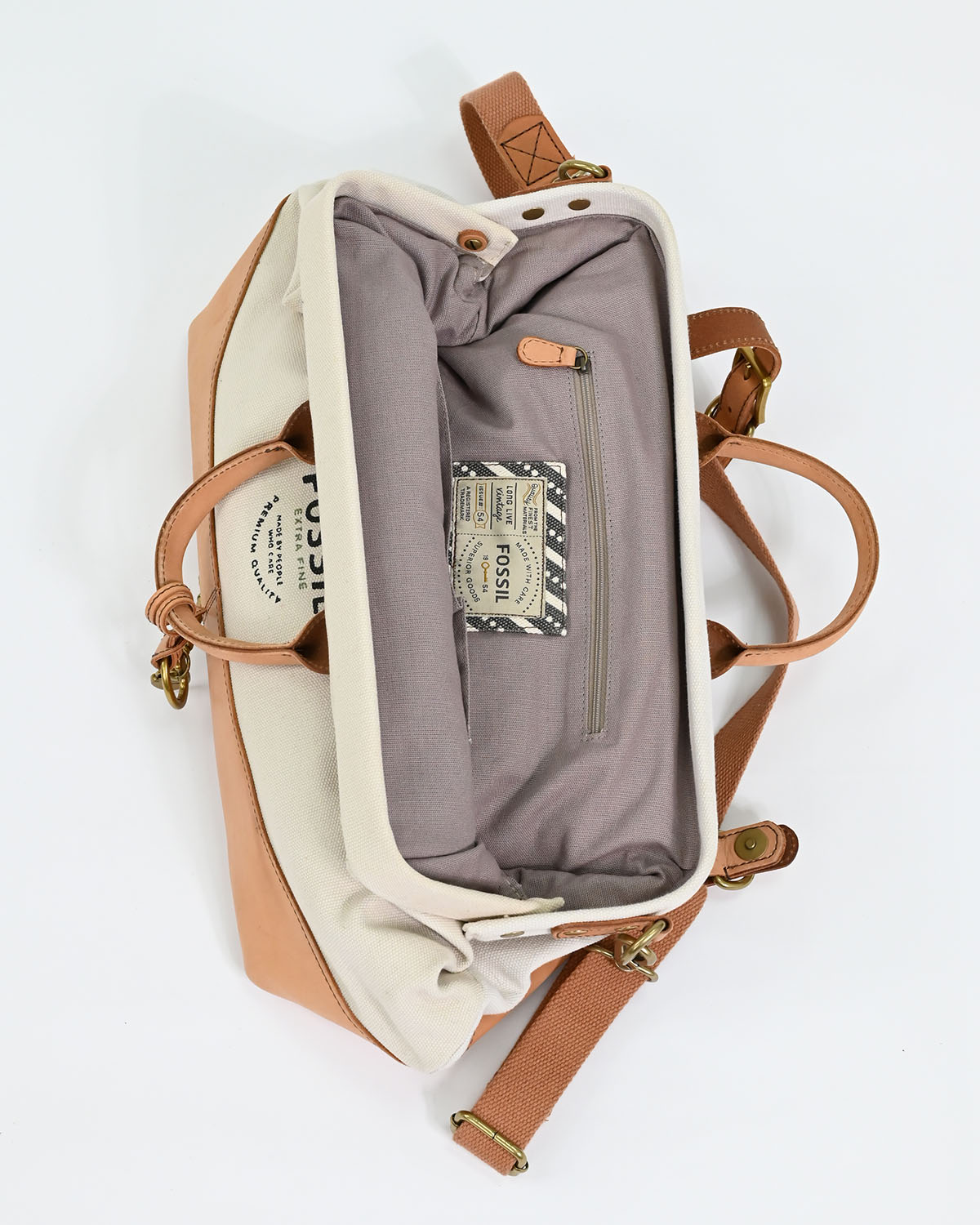 Винтажная сумка тоут Fossil 00-s Fossil — фото 5