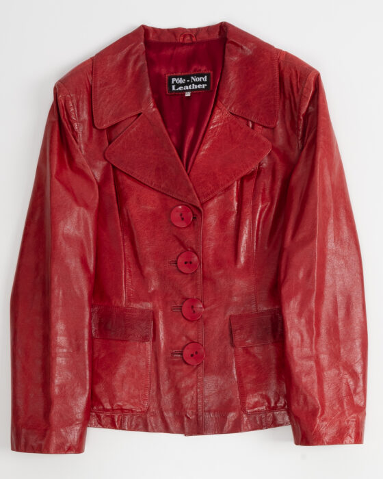 Винтажный кожаный жакет Pôle-Nord Leather Pôle-Nord Leather