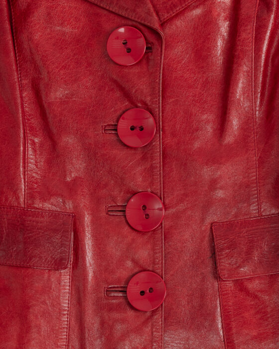 Винтажный кожаный жакет Pôle-Nord Leather Pôle-Nord Leather — фото 3