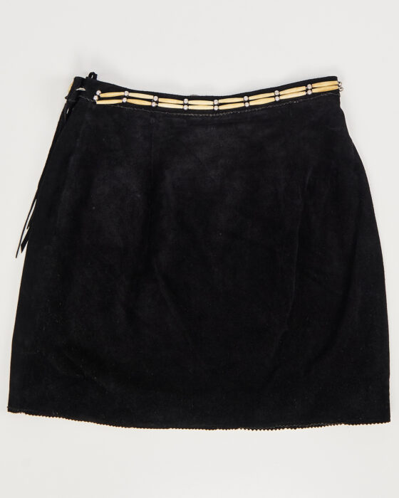 Юбка из замши с бахромой Montana — фото 2