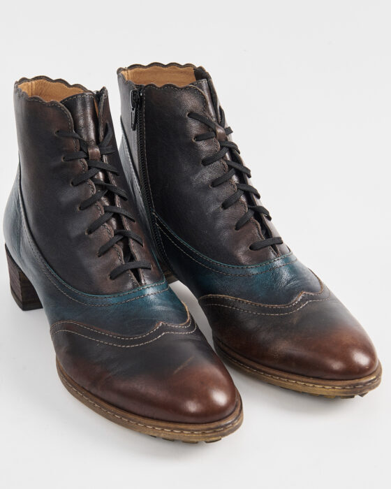 Ботинки из натуральной кожи Vabeene Vabeene — фото 4