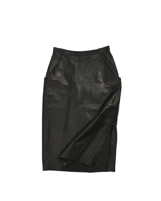 Юбка из натуральной кожи — фото 2