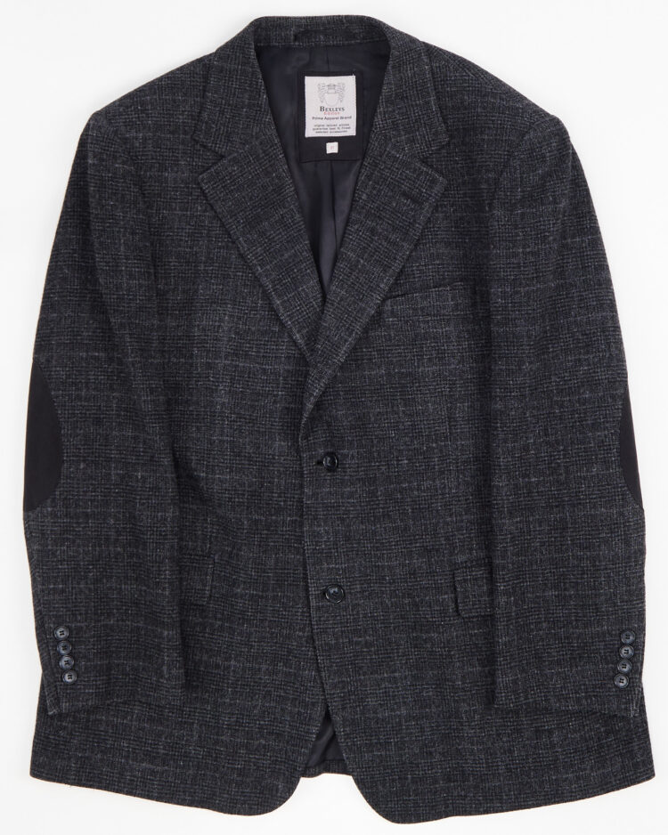 Пиджак из шерсти в клетку Bexleys