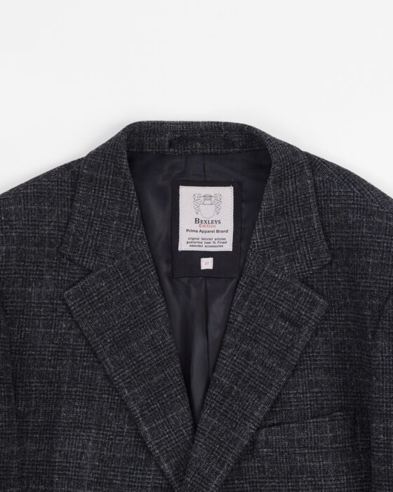 Пиджак из шерсти в клетку Bexleys Bexleys — фото 2