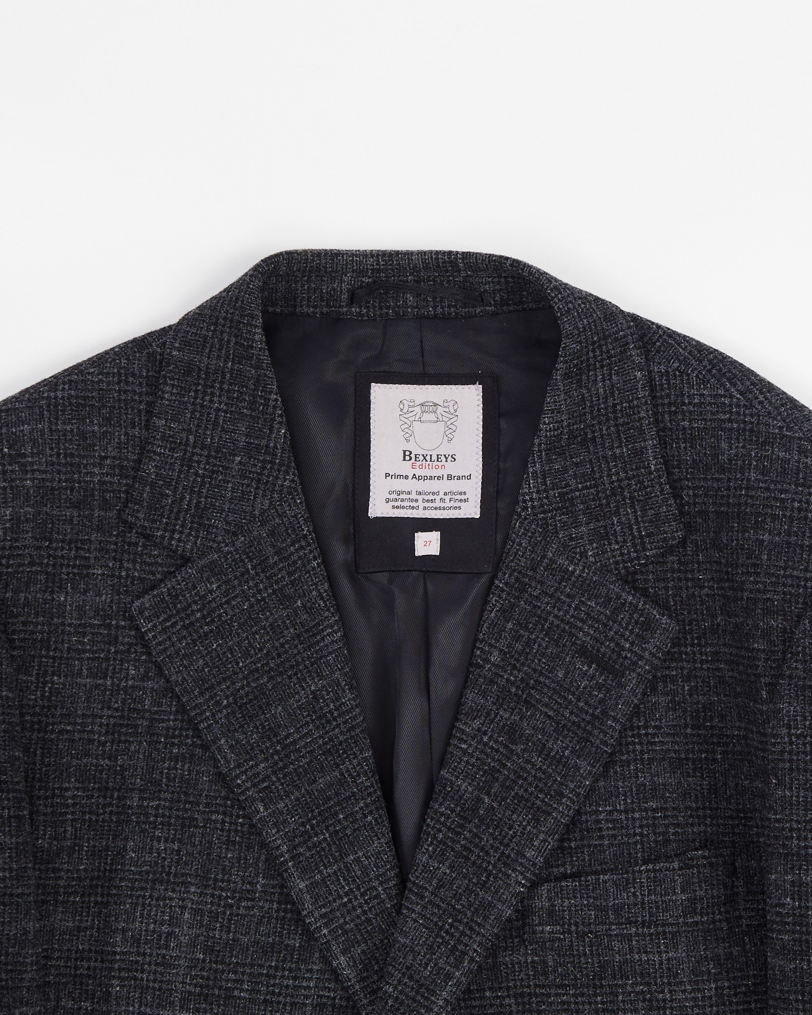 Пиджак из шерсти в клетку Bexleys Bexleys — фото 2