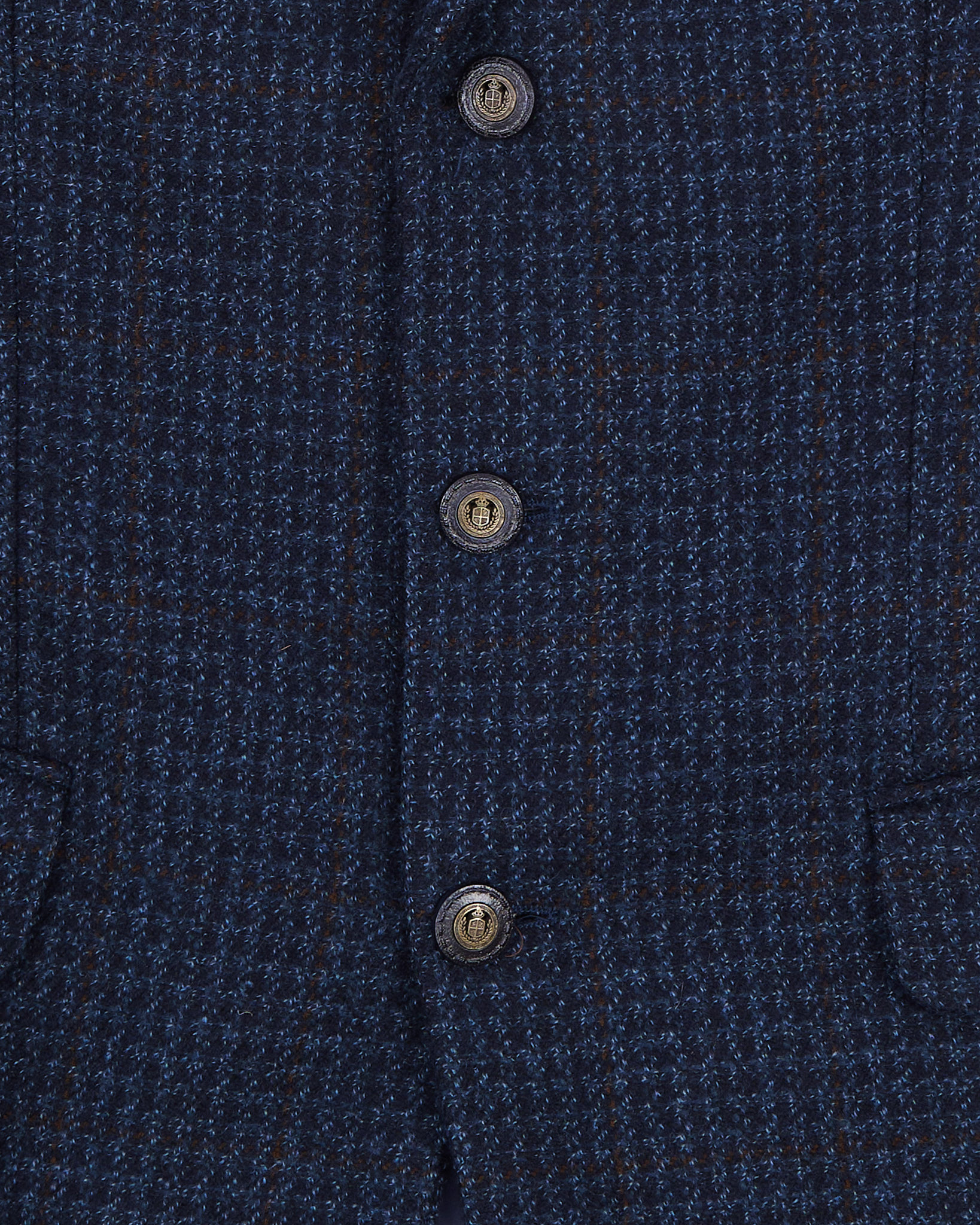 Пиджак из шерсти и кашемира 90-s Kaleva Classic — фото 4