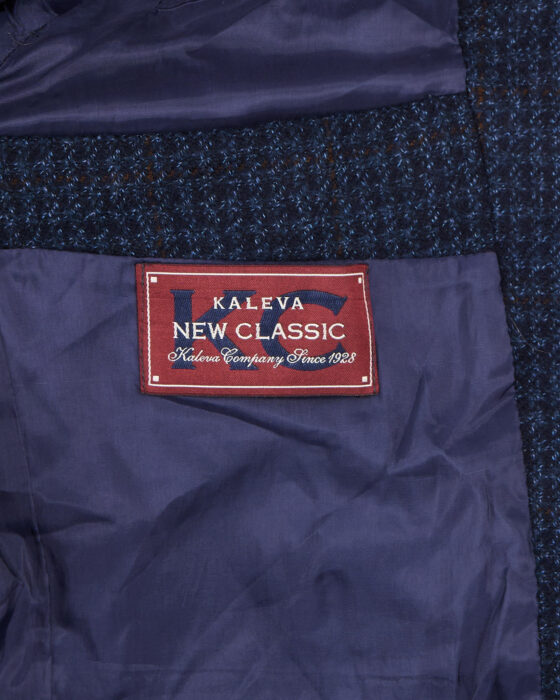 Пиджак из шерсти и кашемира 90-s Kaleva Classic — фото 6
