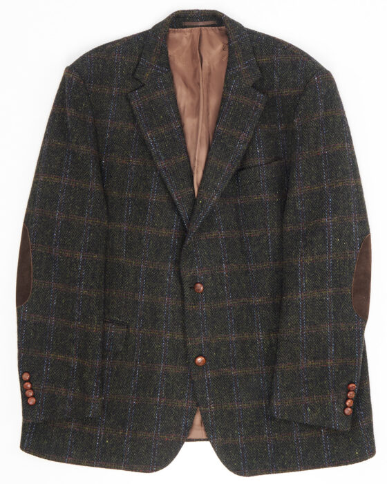Пиджак из шерсти Harris Tweed