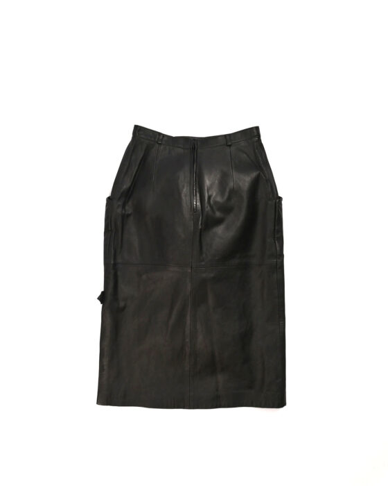 Юбка из натуральной кожи — фото 3