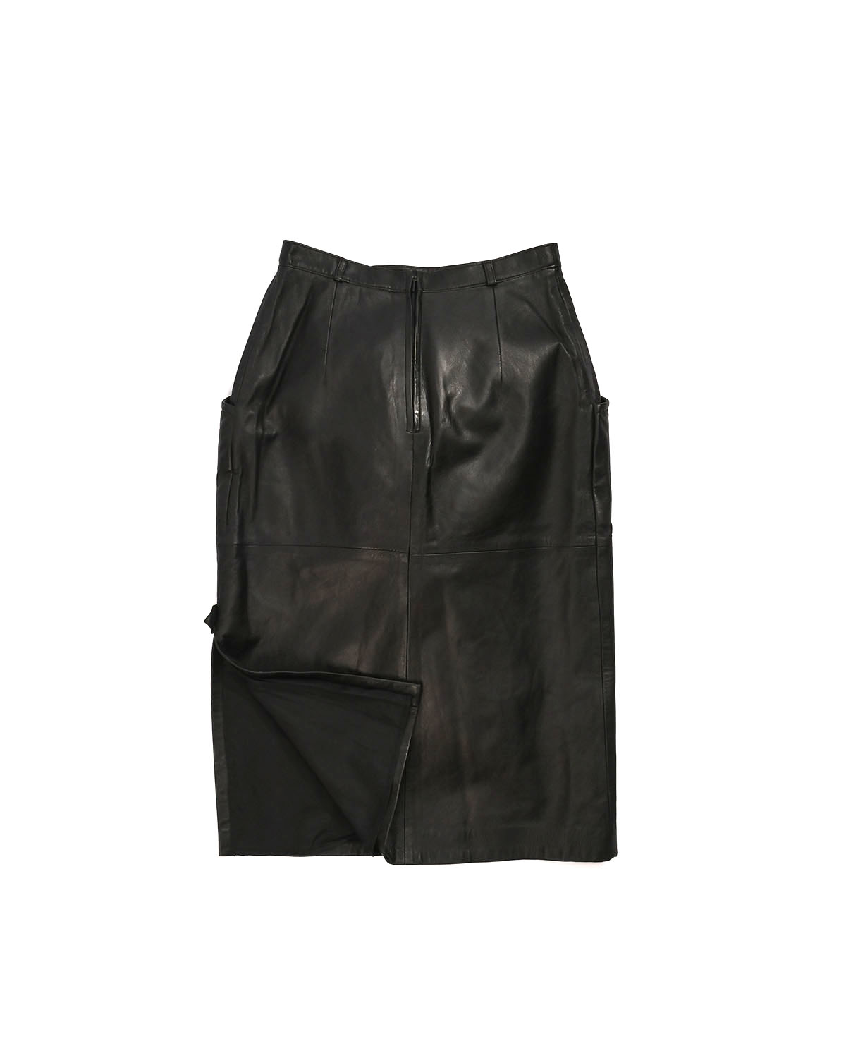 Юбка из натуральной кожи — фото 4