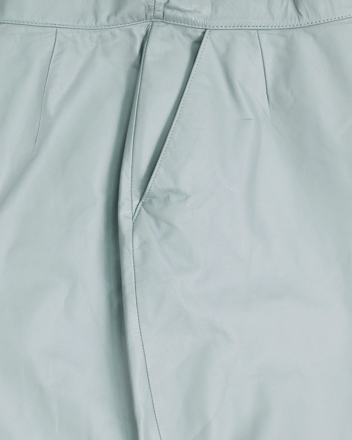 Юбка из натуральной кожи — фото 3