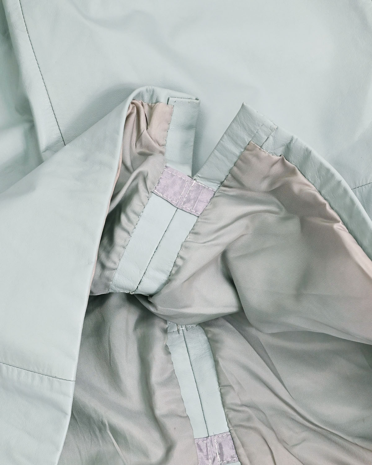 Юбка из натуральной кожи — фото 4