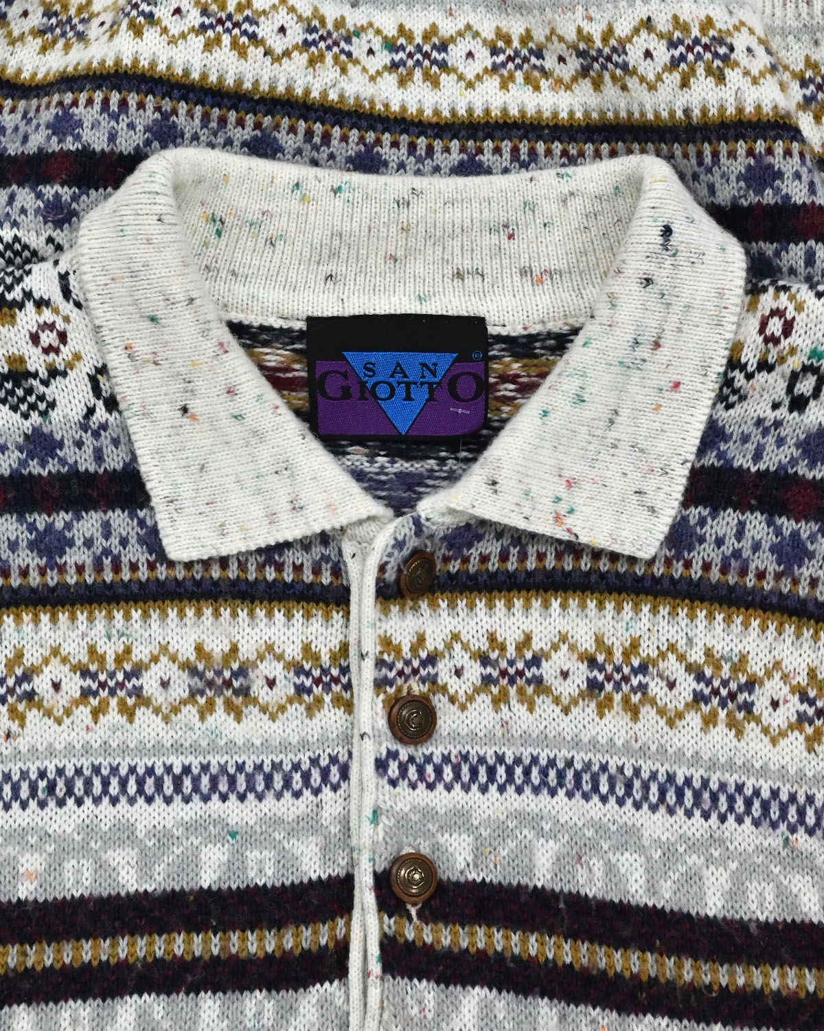 Свитер San Giotto с жаккардовым узором San Giotto — фото 2