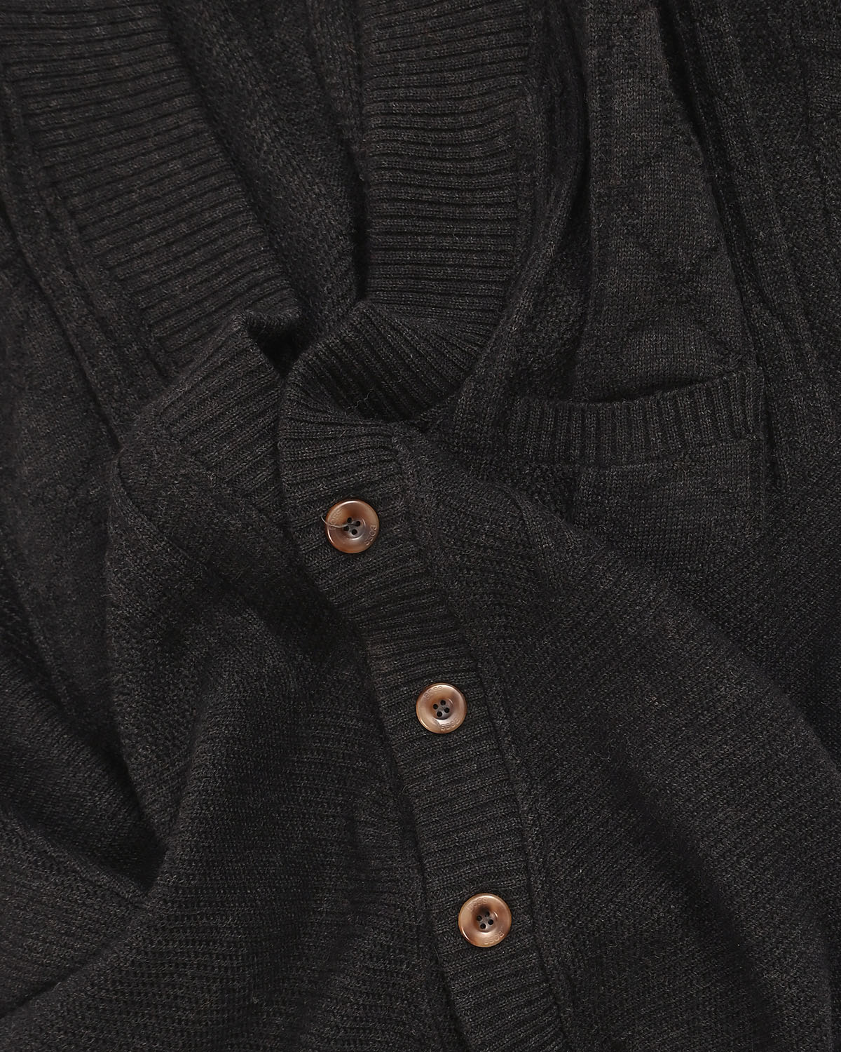 Кардиган из чистой шерсти Hugo Boss — фото 4