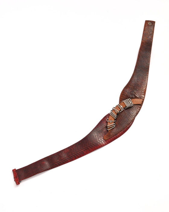 Ремень из змеиной кожи — фото 2