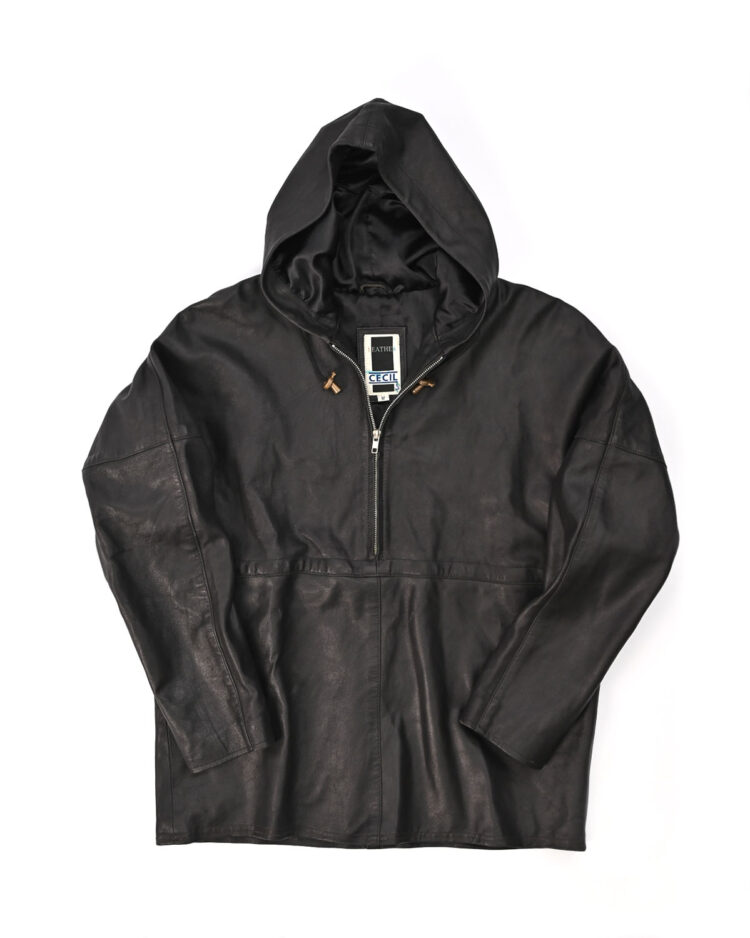 Кожаная куртка-анорак CECIL