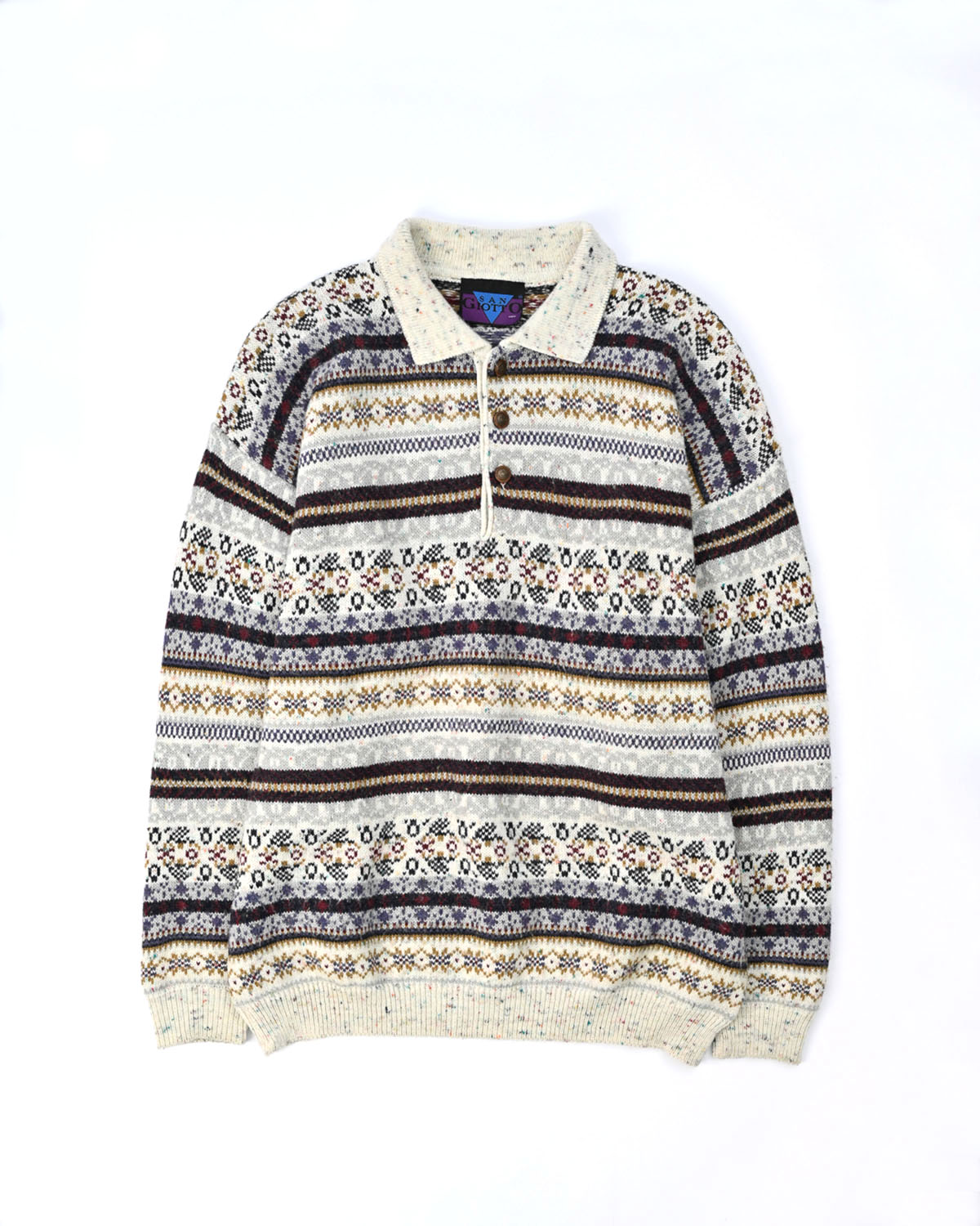 Свитер San Giotto с жаккардовым узором San Giotto