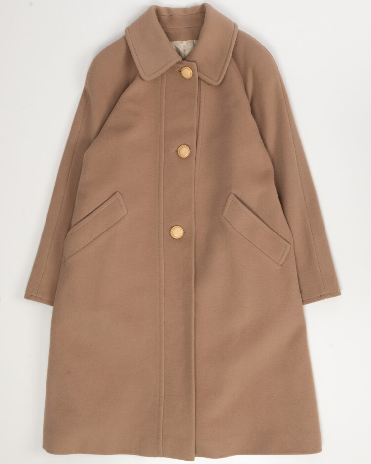 Пальто из чистой шерсти De Catex