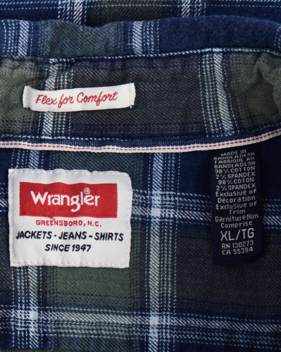 Рубашка в клетку Wrangler Wrangler — фото 4