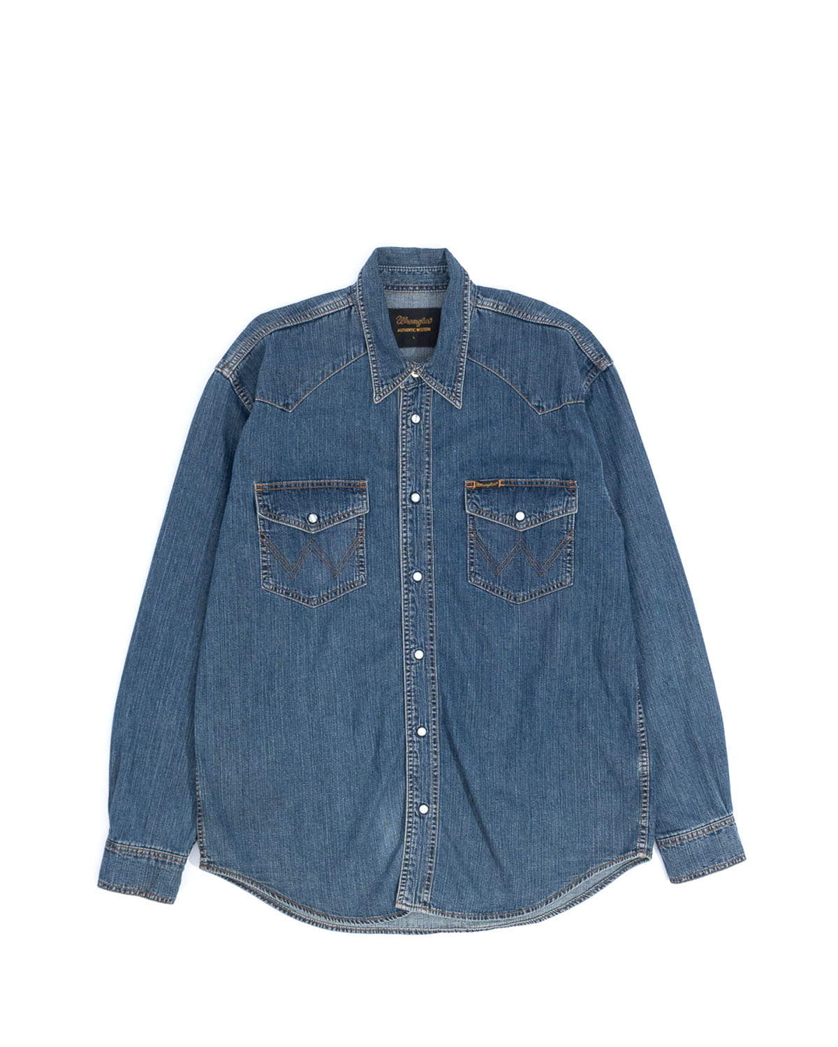 Джинсовая рубашка Wrangler Wrangler