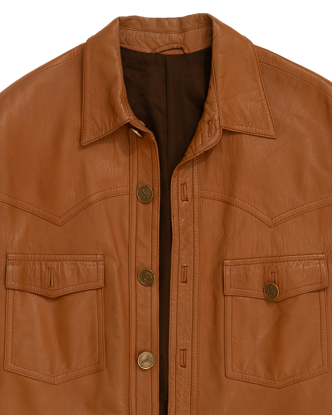 Жилет из натуральной кожи — фото 2