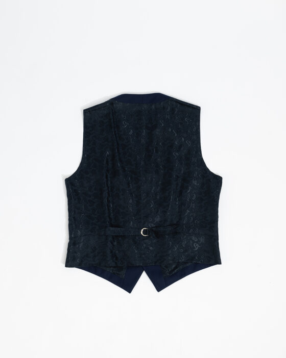 Темно-синий костюм тройка Reda Reda — фото 6