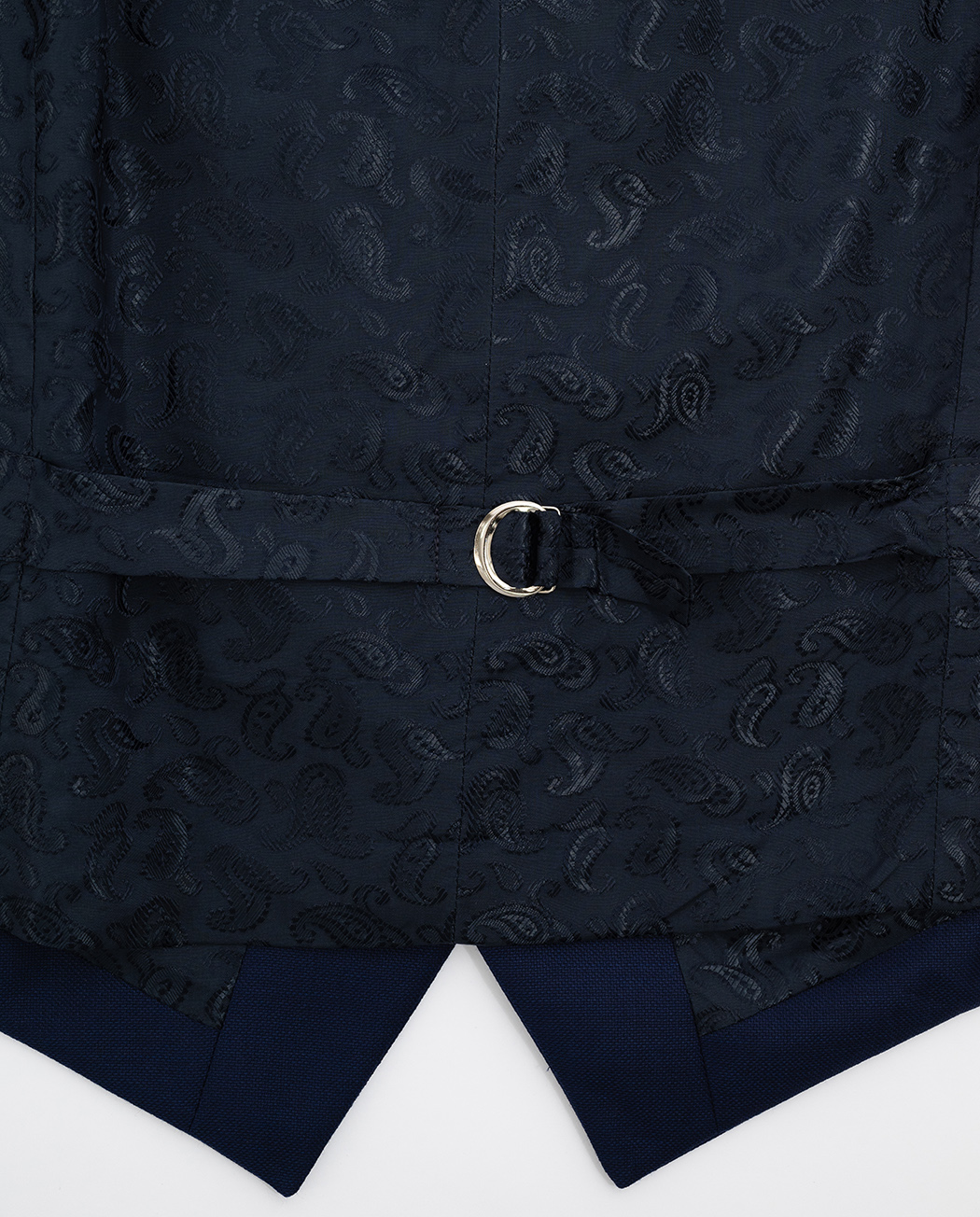 Темно-синий костюм тройка Reda Reda — фото 9