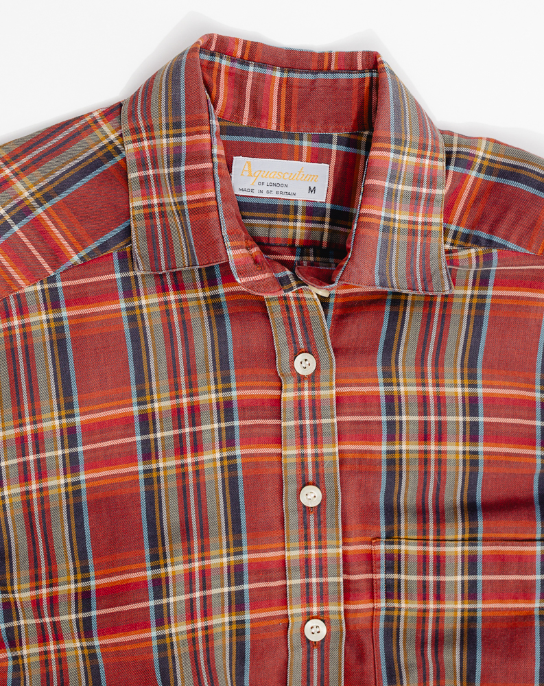 Рубашка Aquascutum из хлопка Aquascutum — фото 5