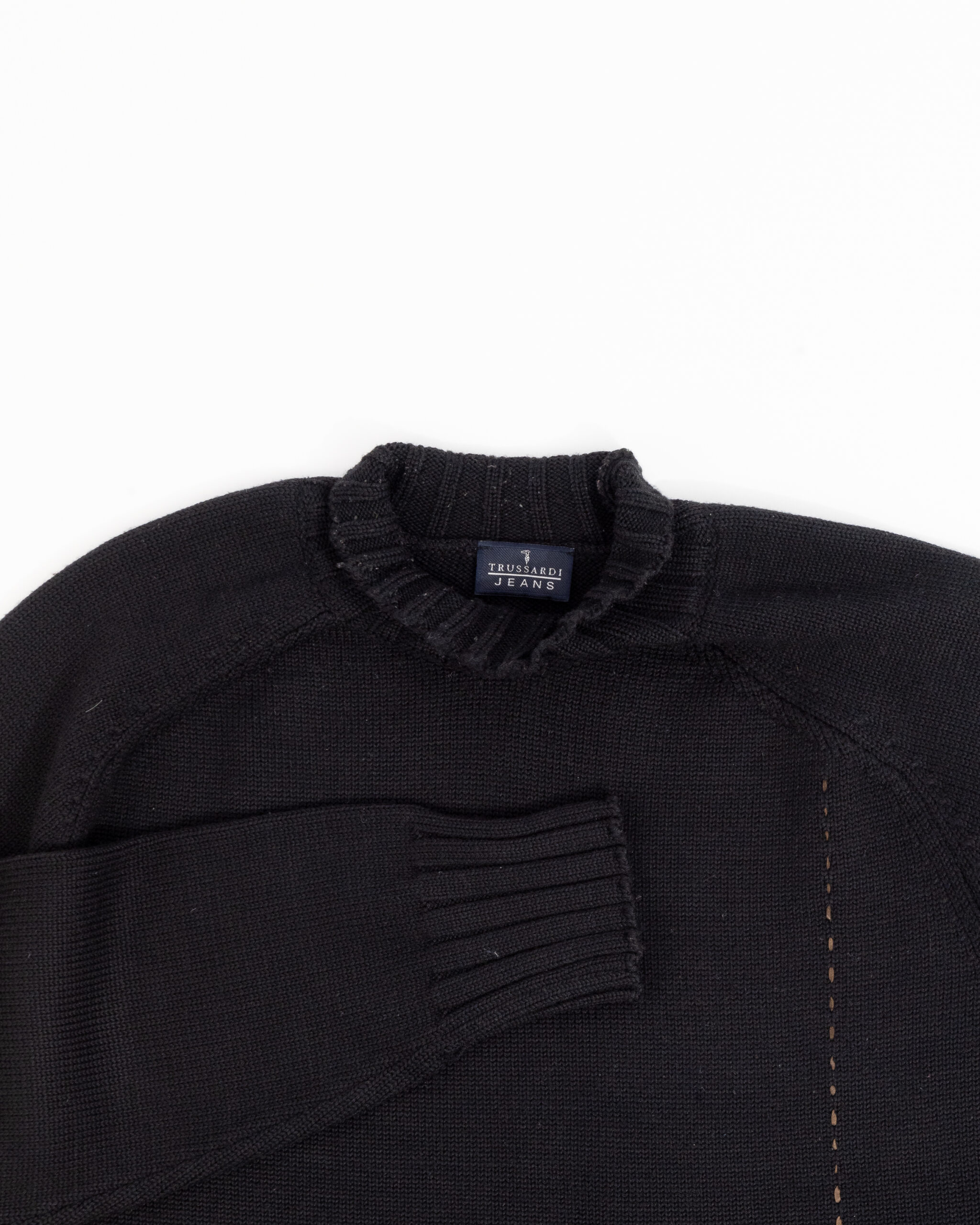 Черный свитер Trussardi Jeans Trussardi Jeans — фото 3