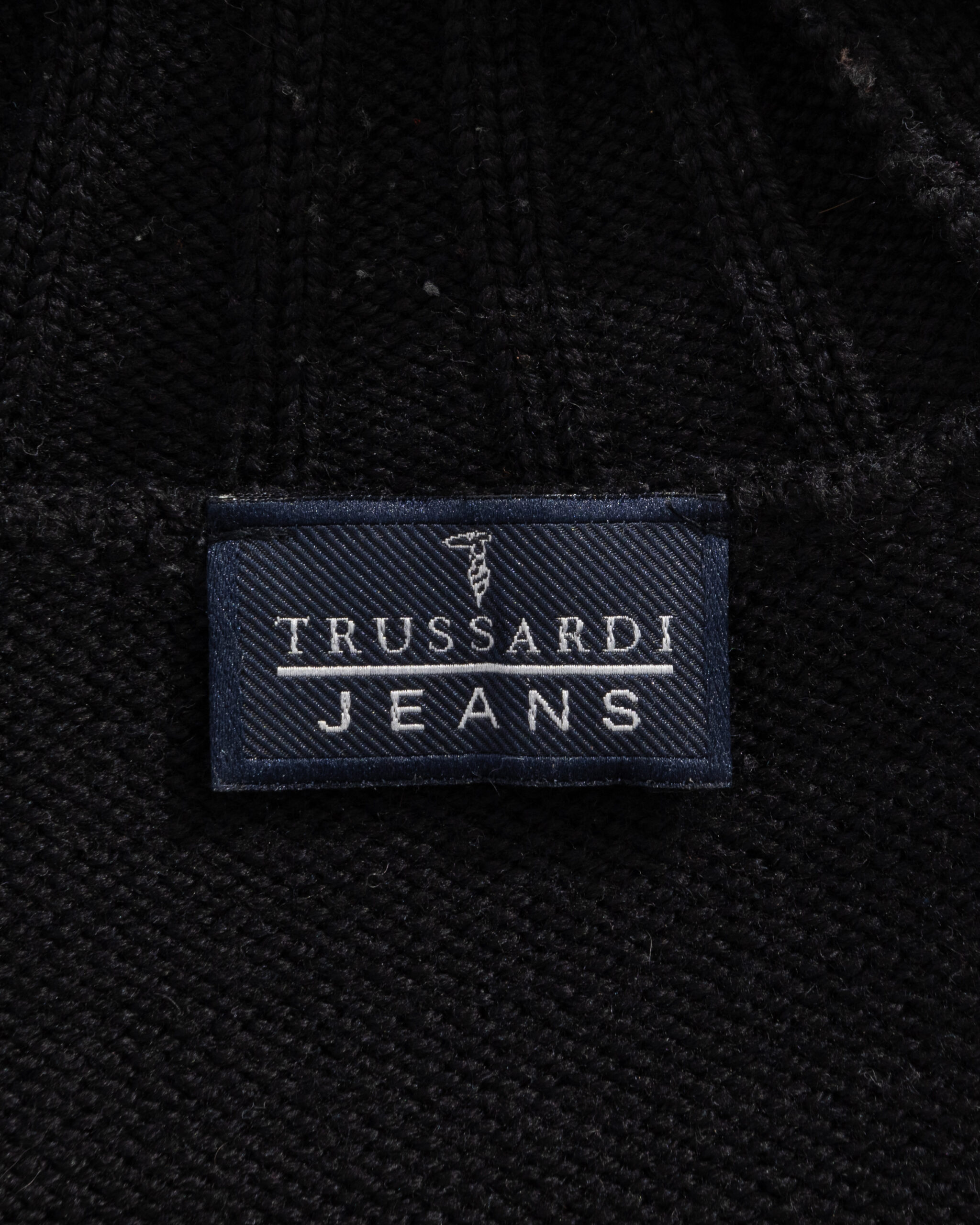 Черный свитер Trussardi Jeans Trussardi Jeans — фото 5