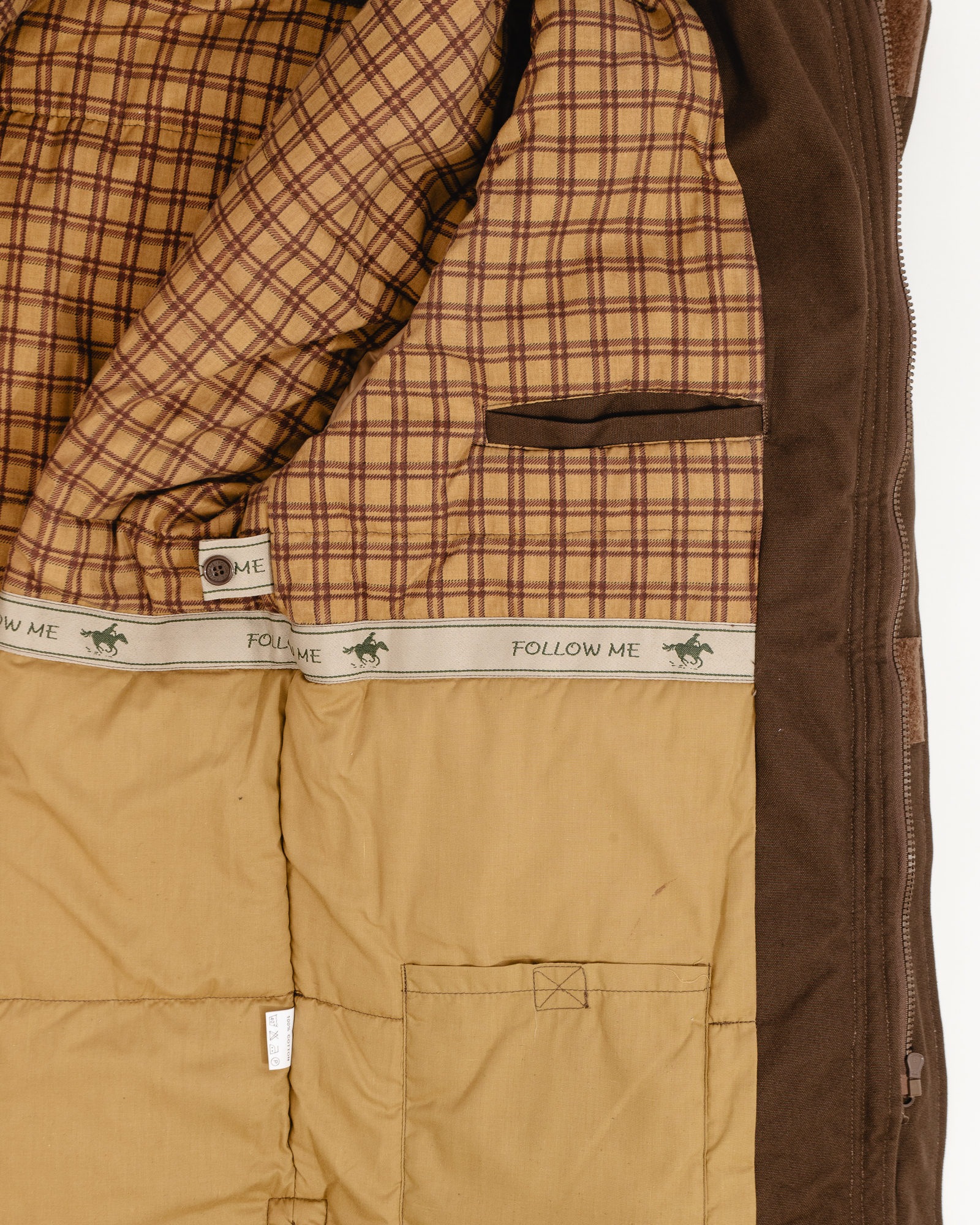 Куртка Follow Me из плотного хлопка — фото 4