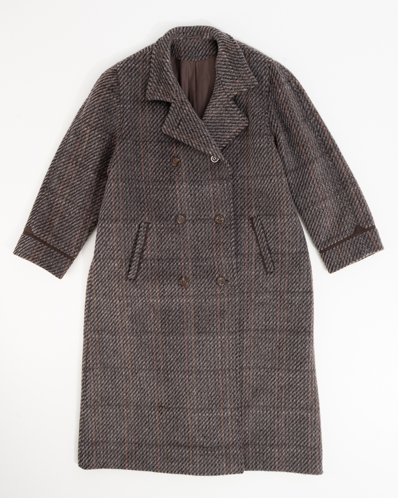 Пальто из плотной шерсти
