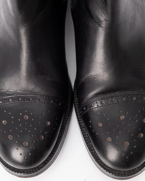 Кожаные челси Pollini с перфорацией pollini — фото 3