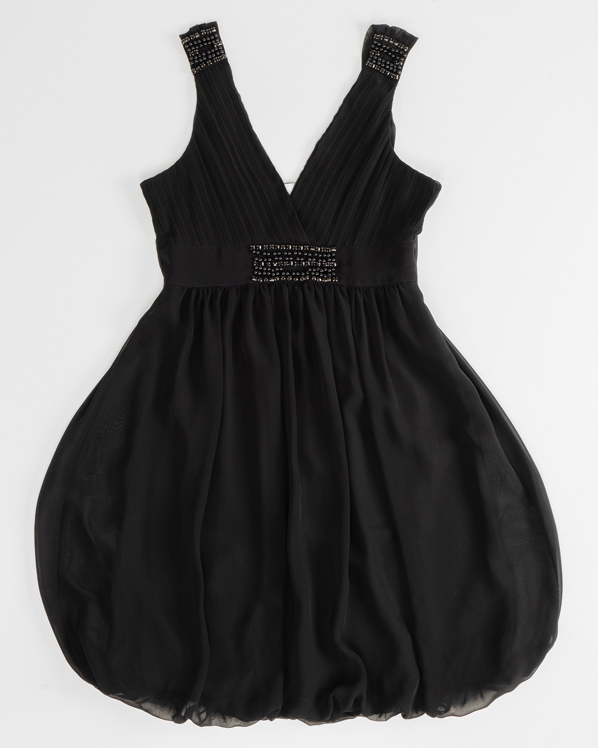 Черное вечернее платье