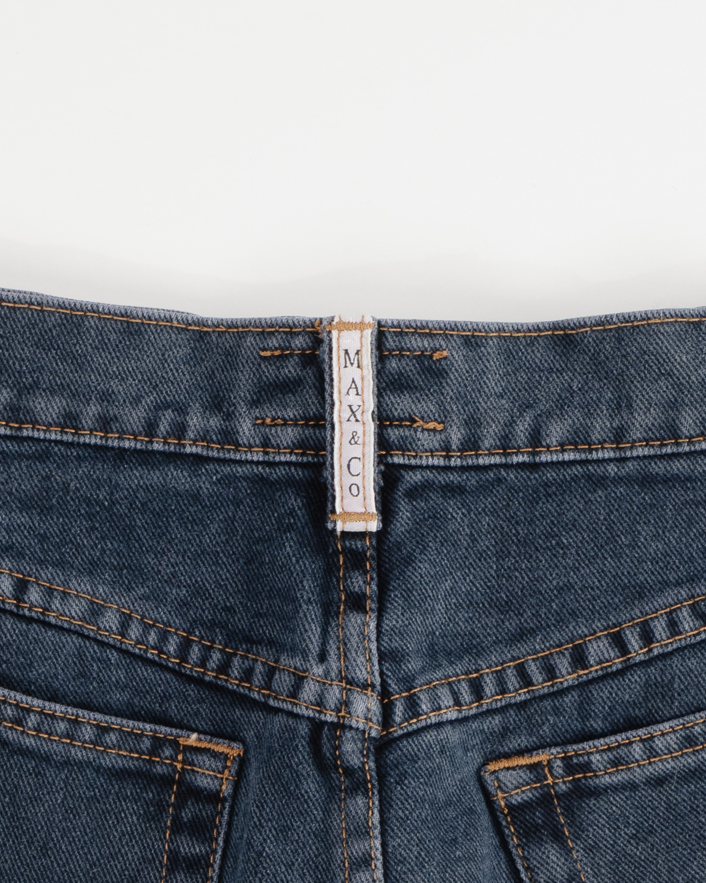 Юбка мини MAX&Co из денима MAX&Co — фото 4