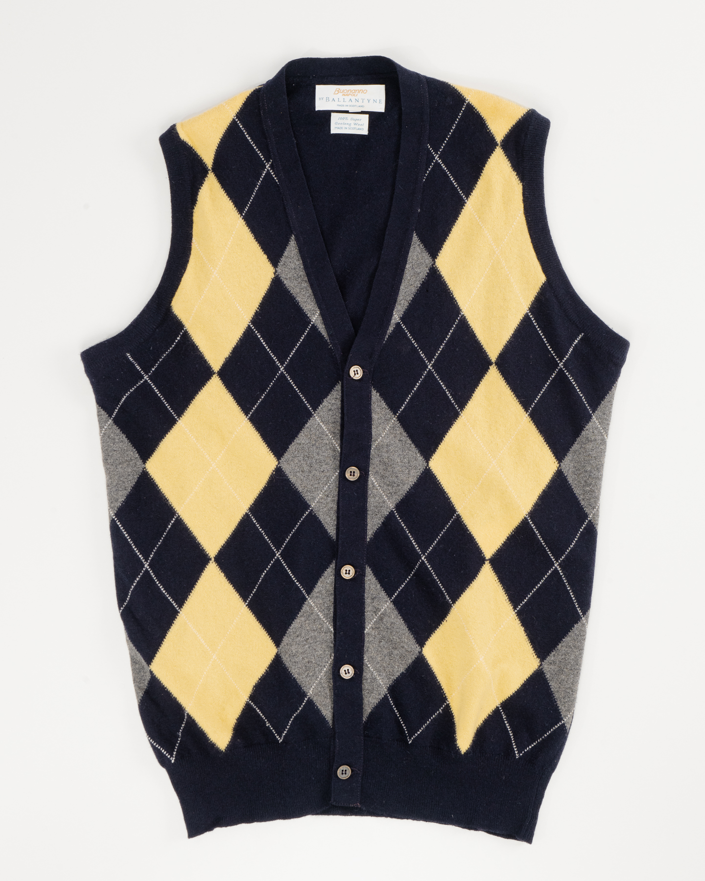 Жилет из шерсти Buonanno Napoli by Ballantyne Buonanno Napoli by Ballantyne