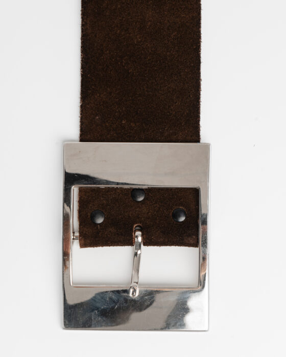 Ремень с массивной пряжкой — фото 3