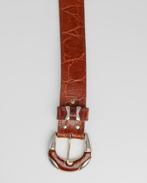 Ремень из тиснёной кожи — фото 2