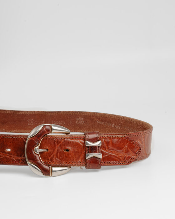 Ремень из тиснёной кожи — фото 3