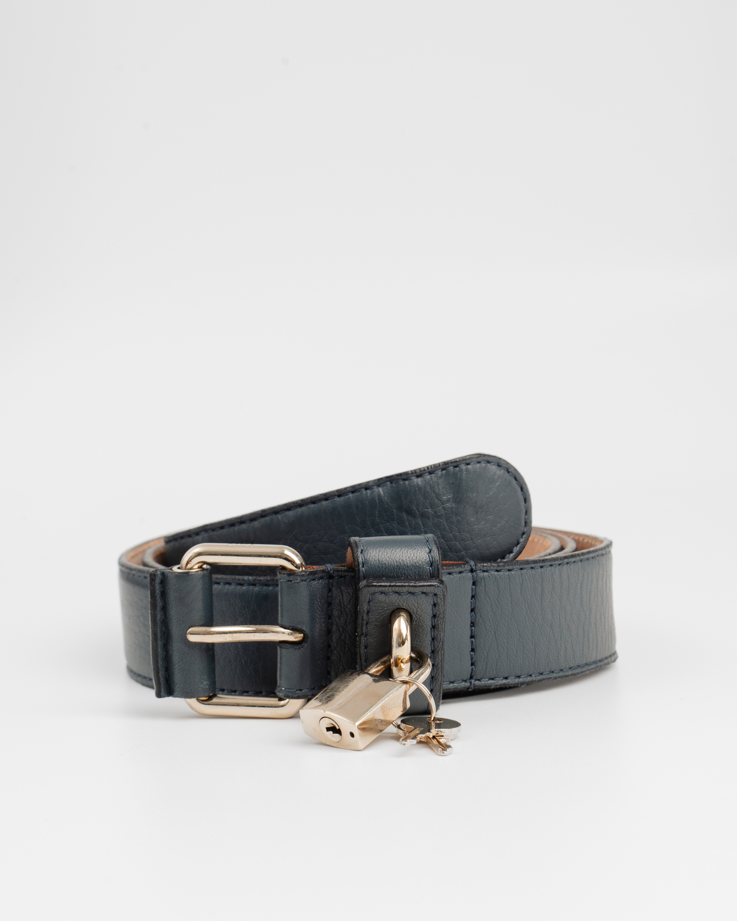 Кожаный ремень D&G Dolce & Gabbana