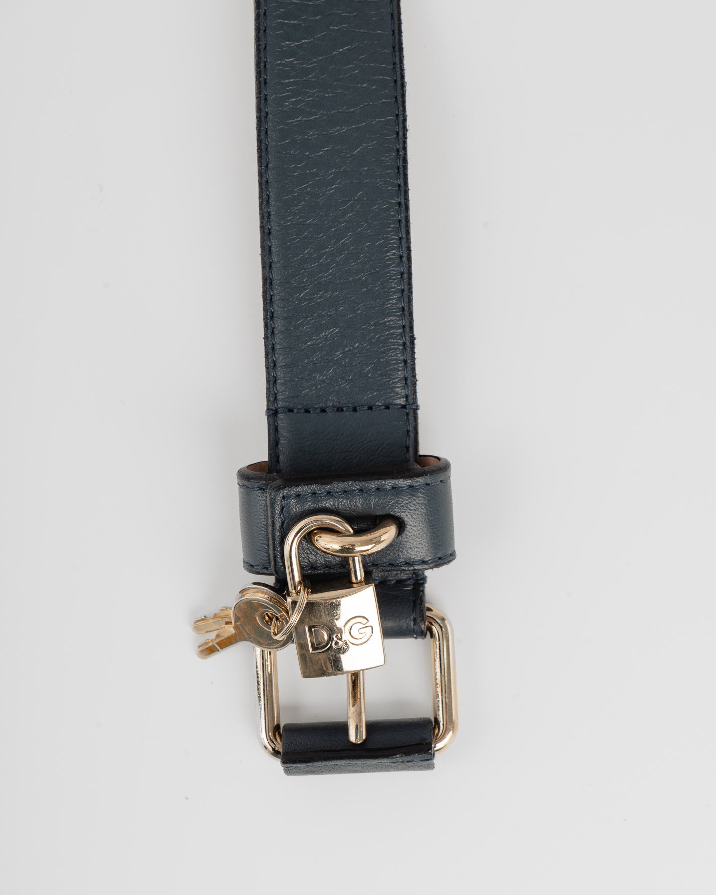Кожаный ремень D&G Dolce & Gabbana — фото 4