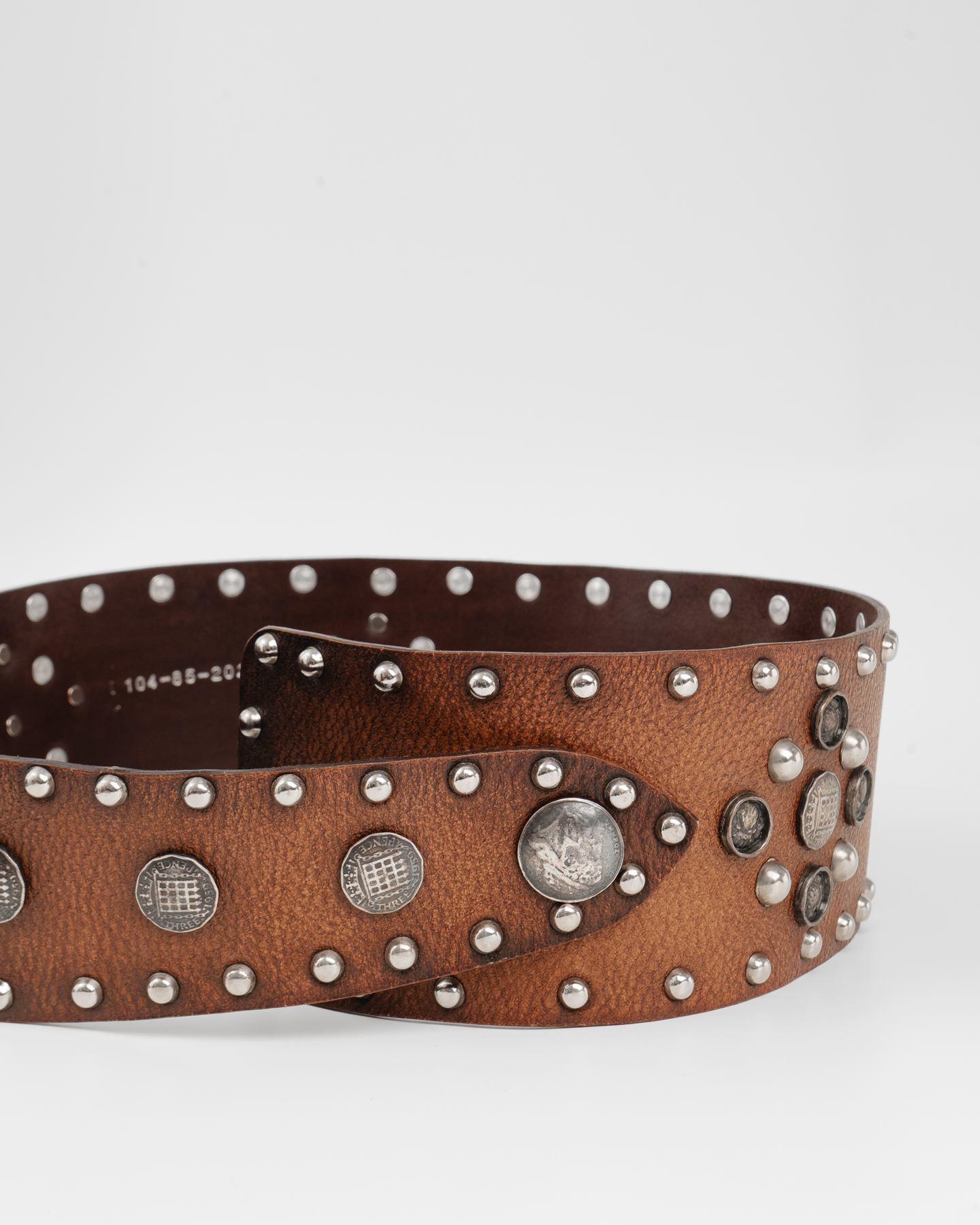 Кожаный ремень E.Wellers E.Wellers — фото 2