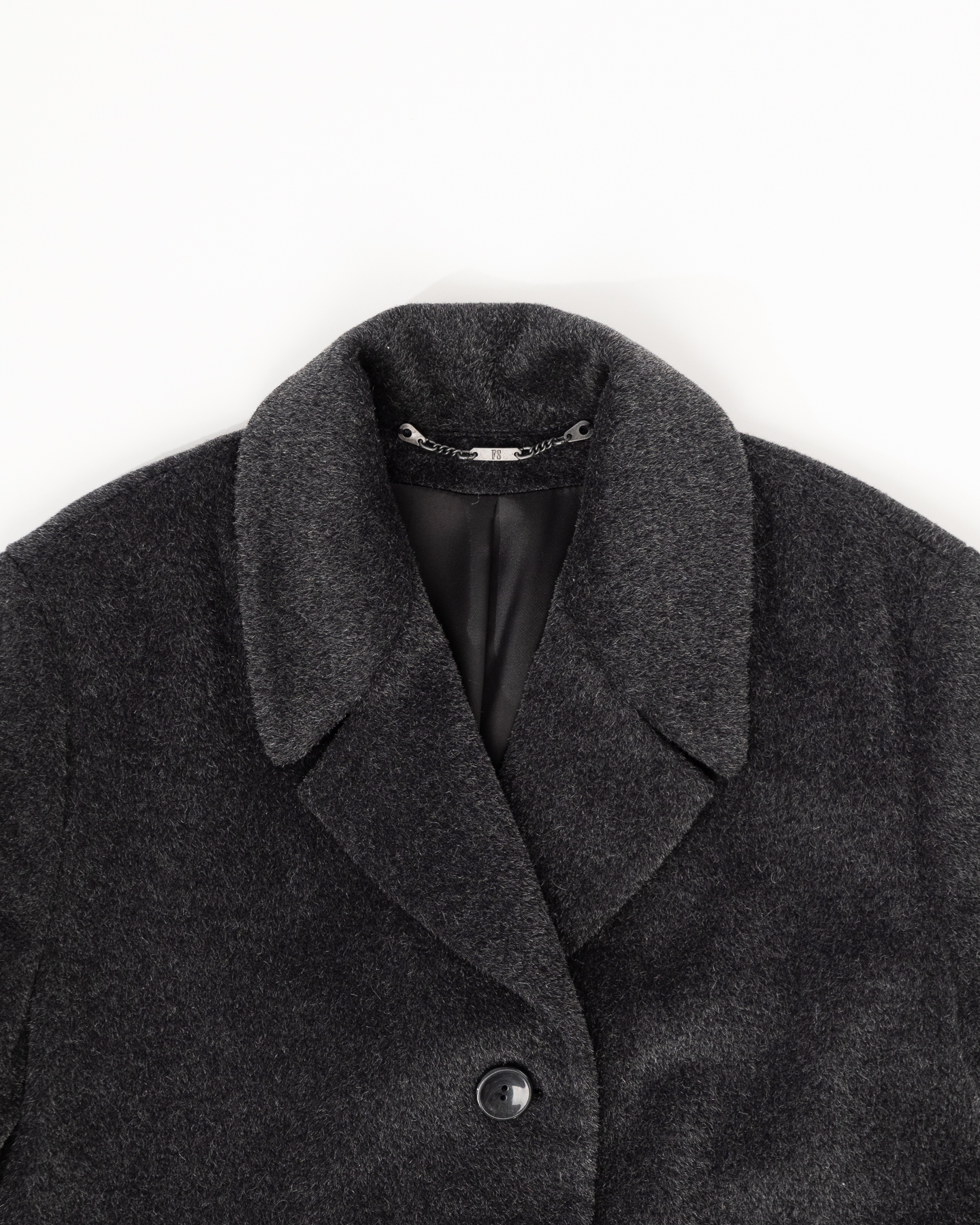 Длинное шерстяное пальто FS Collection — фото 3