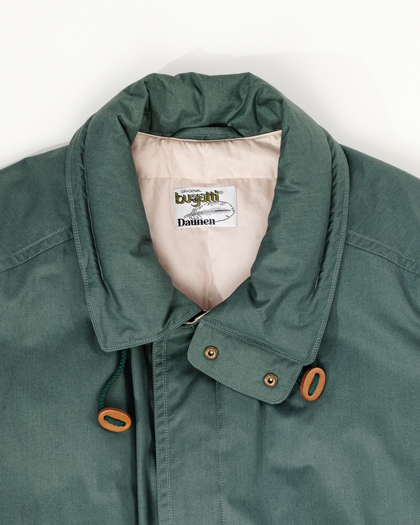 Пуховое пальто Bugatti с поясом Bugatti — фото 4