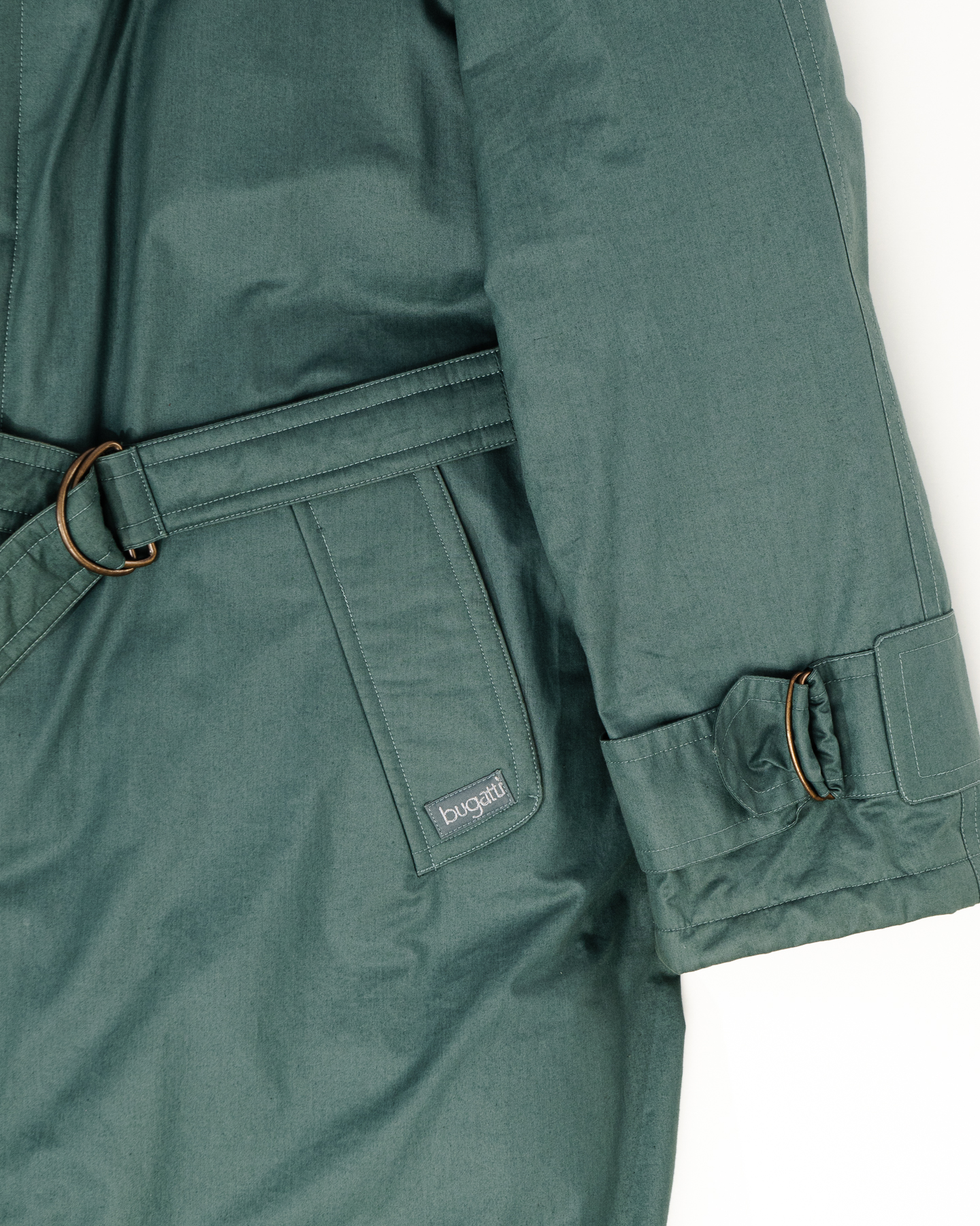 Пуховое пальто Bugatti с поясом Bugatti — фото 5