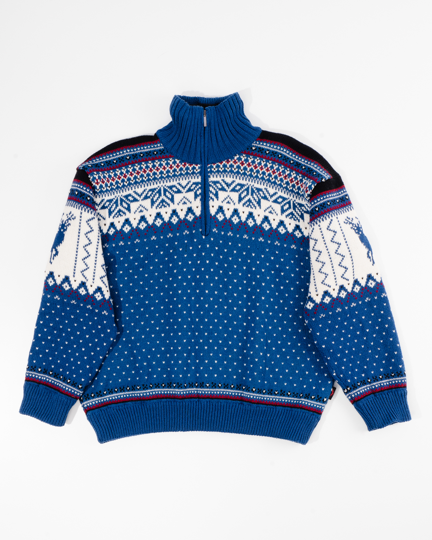 Свитер с норвежским узором