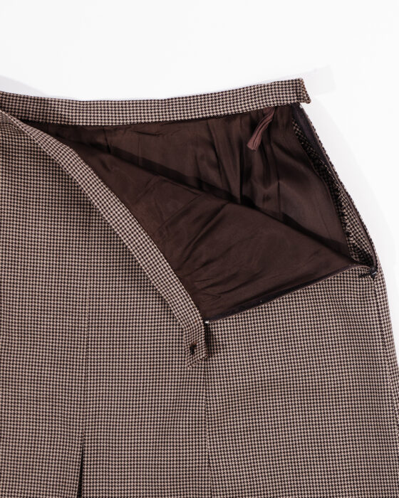 Юбка в пье-де-пуль миди — фото 3