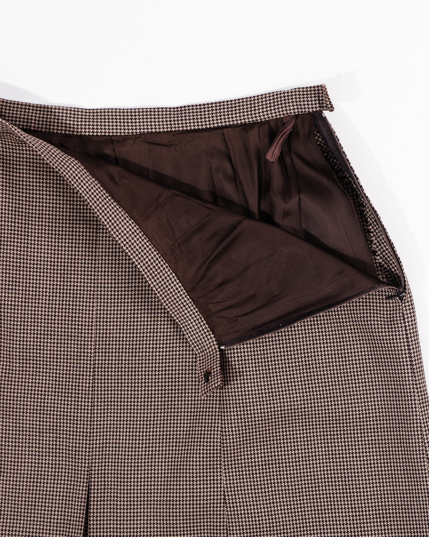 Юбка в пье-де-пуль миди — фото 3