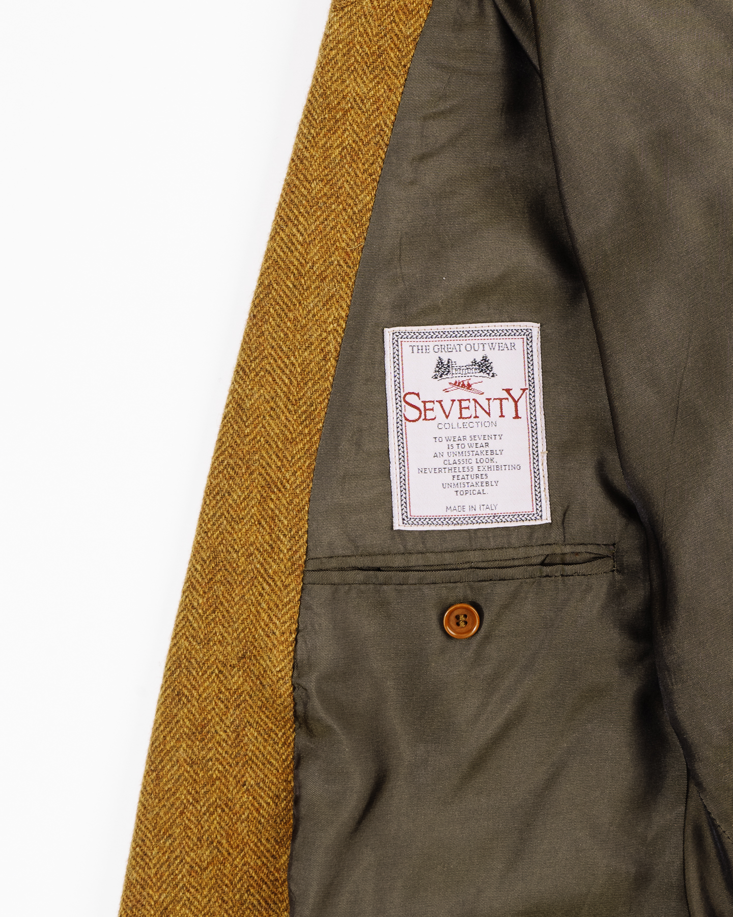 Пиджак из шерсти made in Italy — фото 3